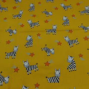 Cotton Twill Cartoon Print Fabric Diy Hand Quilting