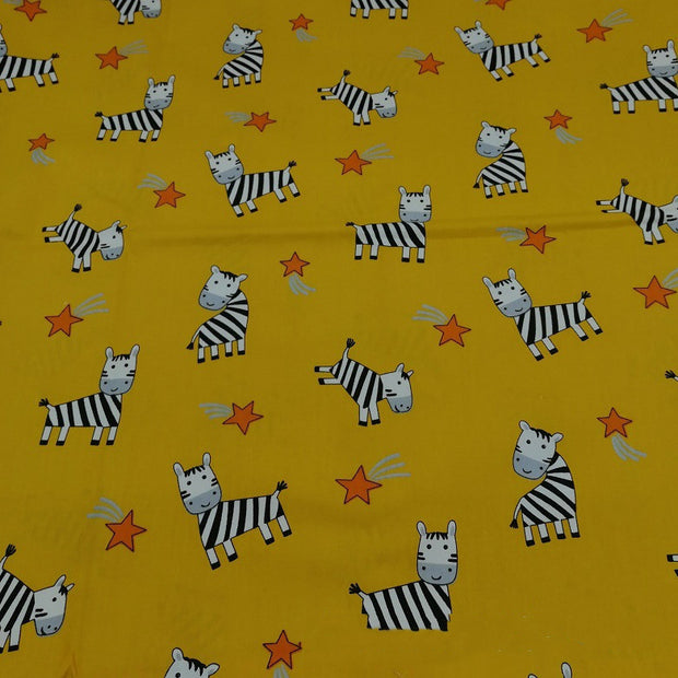 Cotton Twill Cartoon Print Fabric Diy Hand Quilting