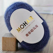 25g/Roll Mohair Yarn Extra Soft Warm Baby Wool Crochet Yarn For Hand