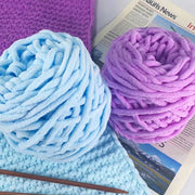 Solid Color Knitting Yarn for Handmade Crochet Sweater Scarf Hats