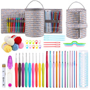 Crochet Hook Kit With Storage Bag Weaving Knitting Needles Set DIY