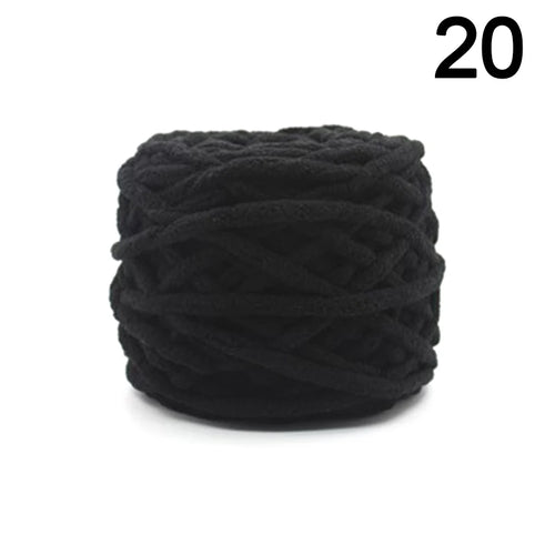 Solid Color Knitting Yarn for Handmade Crochet Sweater Scarf Hats