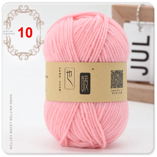 Eco-friendly Acrylic Medium Coarse Wool Ball For DIY Handicraft Woven