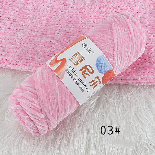 95g/Roll Chenille Yarn for DIY Crochet Chenille Wool Crochet Supplies