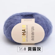 25g Mohair Yarn Extra Soft Warm Baby Wool Crochet Yarn for Hand