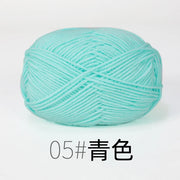 50g Milk Cotton Yarn Knitting Wool for Hand Knitting Crochet Yarn Baby