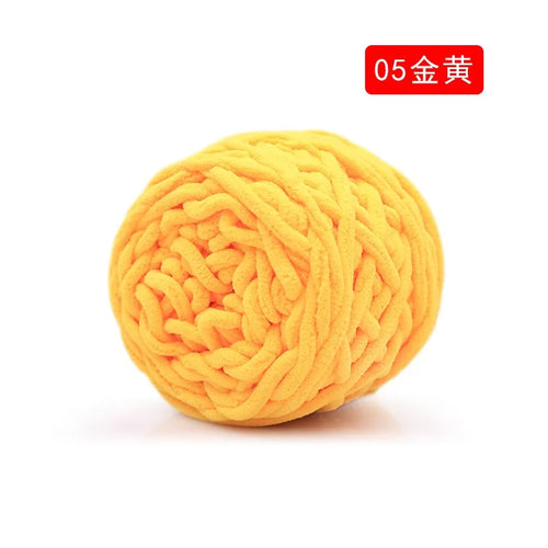 1pc 100% Polyester Finger Loops Yarn Hand-woven Thick Wool For DIY