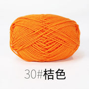 50g Milk Cotton Yarn Knitting Wool for Hand Knitting Crochet Yarn Baby