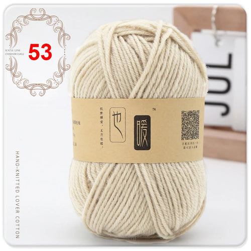 Eco-friendly Acrylic Medium Coarse Wool Ball For DIY Handicraft Woven