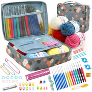 Sewing Knitting Starter Kit with Storage Bag Crochet Hook Set