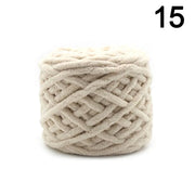 Solid Color Knitting Yarn for Handmade Crochet Sweater Scarf Hats