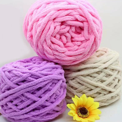 Solid Color Knitting Yarn for Handmade Crochet Sweater Scarf Hats