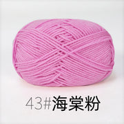 50g Milk Cotton Yarn Knitting Wool for Hand Knitting Crochet Yarn Baby