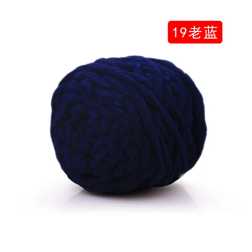 1pc 100% Polyester Finger Loops Yarn Hand-woven Thick Wool For DIY