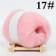 1PC Mohair Cashmere Knitting Yarn Fluffy Knitted Wool Crochet Yarns