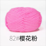 50g Milk Cotton Yarn Knitting Wool for Hand Knitting Crochet Yarn Baby