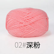 50g Milk Cotton Yarn Knitting Wool for Hand Knitting Crochet Yarn Baby