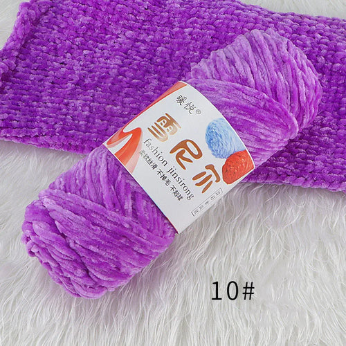 95g/Roll Chenille Yarn for DIY Crochet Chenille Wool Crochet Supplies