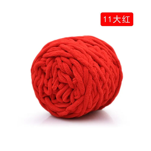 1pc 100% Polyester Finger Loops Yarn Hand-woven Thick Wool For DIY