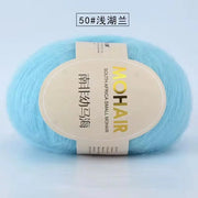 25g Mohair Yarn Extra Soft Warm Baby Wool Crochet Yarn for Hand