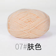 50g Milk Cotton Yarn Knitting Wool for Hand Knitting Crochet Yarn Baby