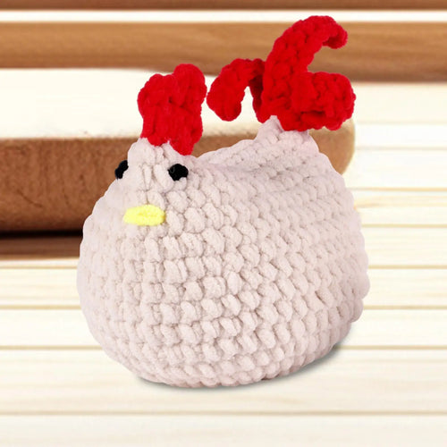 Crochet Kits for Beginners Cute Hen Chicken Crocheting Set Crochet DIY