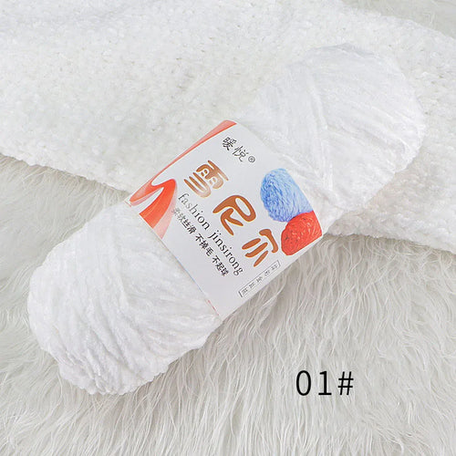 95g/Roll Chenille Yarn for DIY Crochet Chenille Wool Crochet Supplies