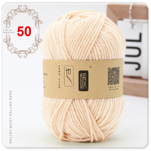 Eco-friendly Acrylic Medium Coarse Wool Ball For DIY Handicraft Woven