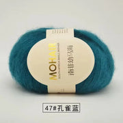 25g Mohair Yarn Extra Soft Warm Baby Wool Crochet Yarn for Hand