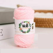 10g 5ply Milk Cotton Baby Knitting Wool Yarn Soft Thick Fiber Velvet