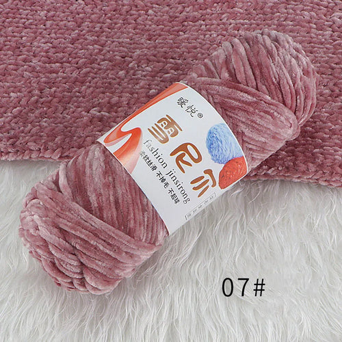 95g/Roll Chenille Yarn for DIY Crochet Chenille Wool Crochet Supplies