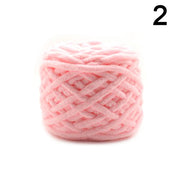 Solid Color Knitting Yarn for Handmade Crochet Sweater Scarf Hats