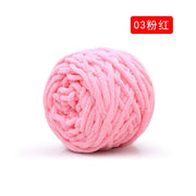 1pc 100% Polyester Finger Loops Yarn Hand-woven Thick Wool For DIY