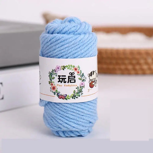 10g 5ply Milk Cotton Baby Knitting Wool Yarn Soft Thick Fiber Velvet