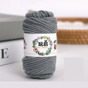 10g 5ply Milk Cotton Baby Knitting Wool Yarn Soft Thick Fiber Velvet