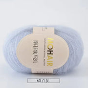 25g Mohair Yarn Extra Soft Warm Baby Wool Crochet Yarn for Hand