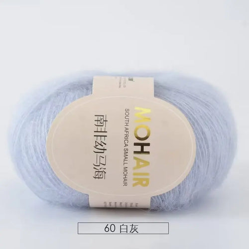 25g Mohair Yarn Extra Soft Warm Baby Wool Crochet Yarn for Hand