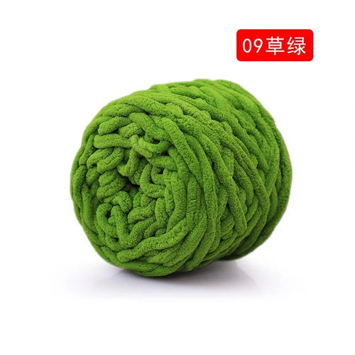 1pc 100% Polyester Finger Loops Yarn Hand-woven Thick Wool For DIY