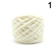 Solid Color Knitting Yarn for Handmade Crochet Sweater Scarf Hats