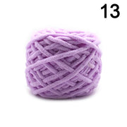 Solid Color Knitting Yarn for Handmade Crochet Sweater Scarf Hats