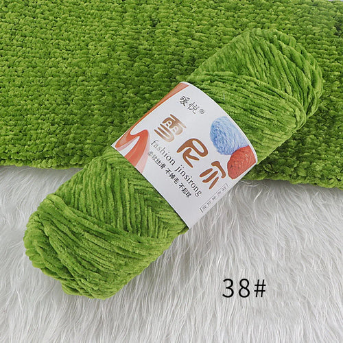 95g/Roll Chenille Yarn for DIY Crochet Chenille Wool Crochet Supplies