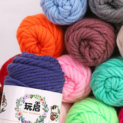 10g 5ply Milk Cotton Baby Knitting Wool Yarn Soft Thick Fiber Velvet