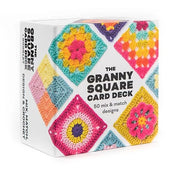 The Granny Square Card Deck, Mixed and Matched Design Decks, Knitting