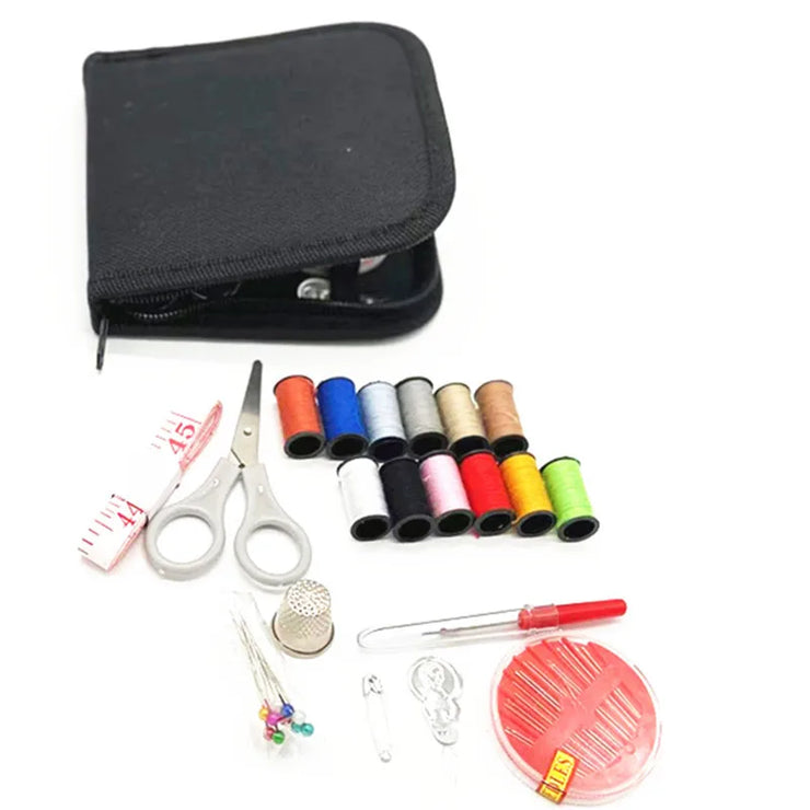 Portable Household Sewing Kit Box DIY Embroidery Handwork Tool Needles