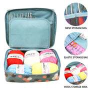 Sewing Knitting Starter Kit with Storage Bag Crochet Hook Set