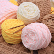 1pc 100% Polyester Finger Loops Yarn Hand-woven Thick Wool For DIY