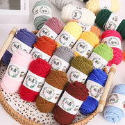 10g 5ply Milk Cotton Baby Knitting Wool Yarn Soft Thick Fiber Velvet