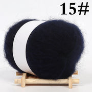 1PC Mohair Cashmere Knitting Yarn Fluffy Knitted Wool Crochet Yarns