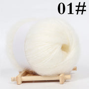 1PC Mohair Cashmere Knitting Yarn Fluffy Knitted Wool Crochet Yarns