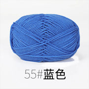 50g Milk Cotton Yarn Knitting Wool for Hand Knitting Crochet Yarn Baby